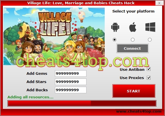 download village life mod apk